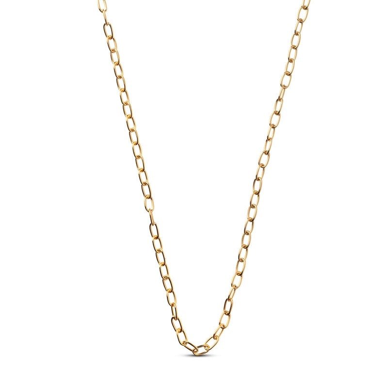 Medium halskæde i forgyldt sølv fra Enamel Copenhagen